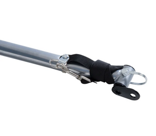 Hundetrailer, Cykeltrailer, Hundetransporter, Cykeltrailer til Hunde, Blå+Sort, 130x73x90cm