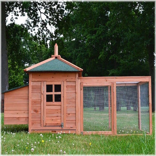 HØNSEHUS MED HØNSEGÅRD MODEL OREO