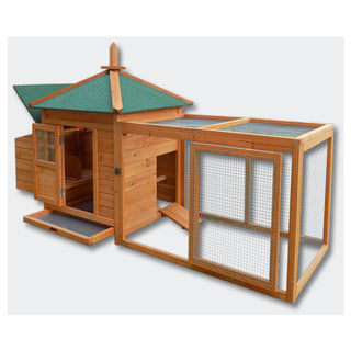 HØNSEHUS MED HØNSEGÅRD MODEL OREO