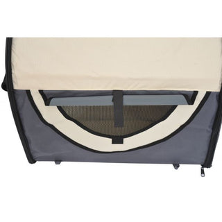 Hundetransporttaske L Grå