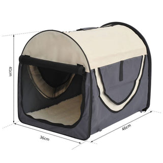 Hundetransporttaske S Grå