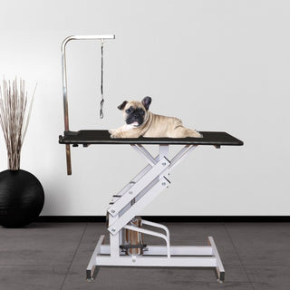 Hydraulisk behandlingsbord til hunde