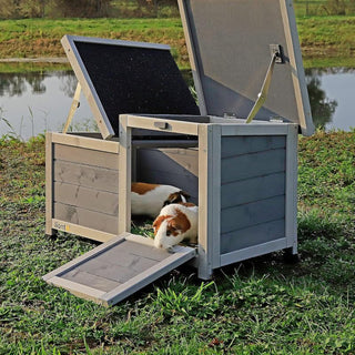 Kaninbur model Nanoq med mange adgange