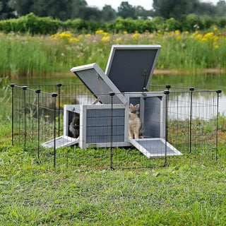 Kaninbur model Nanoq med mange adgange