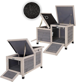 Kaninbur model Nanoq med mange adgange