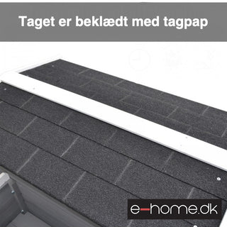 Kattehus med Terrasse og Balkon til Katte og Hunde, Grantræ Grå og Hvid, 115 x 66,5 x 74,7 cm