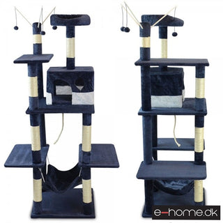 Kradsetræ model Alice Blå/Hvid