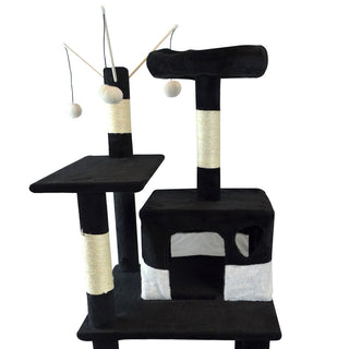 Kradsetræ model Alice Sort/Hvid