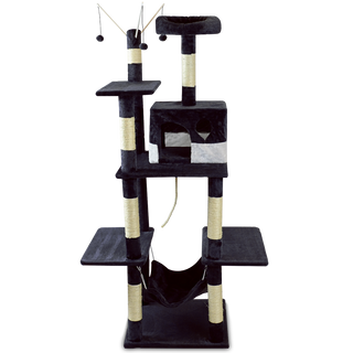 Kradsetræ model Alice Sort/Hvid