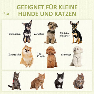 Kattehus Tipi-telt Hundeseng med Hynde, Skridsikker, med Legebold, Lavet af Fyrretræ, Indendørs i Gul