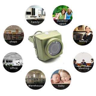 Trådløs Wifi Fuglekasse Kamera Audio IR Night Vision