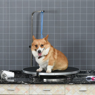 Trimmebord med justerbar arm, skridsikker bordplade og låsesystem af aluminiumslegering