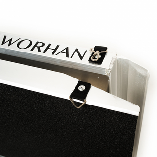 Skridsikker hunderampe til bil - 183x48 cm