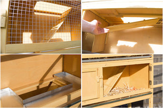 Kaninbur med to etager