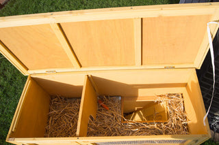 Kaninbur med to etager