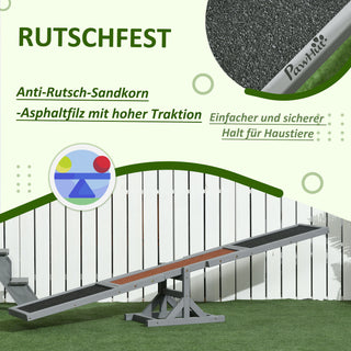 Dog Agility Vippe, Trævippe til Hunde, Træning og Hundesport, til Store Hunde, 180x30x30cm