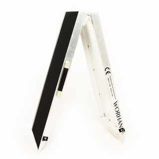 Skridsikker hunderampe til bil - 183x38 cm