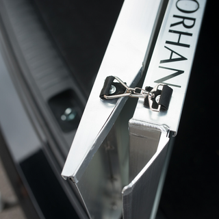 Skridsikker hunderampe til bil - 183x38 cm