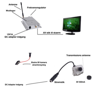 Trådløs Fuglekasse-kamera
